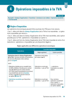 DCG 4 - Droit fiscal - Fiches Réforme 2026-2027