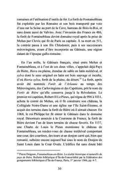 Bois-le-Roi à la lisière de la forêt