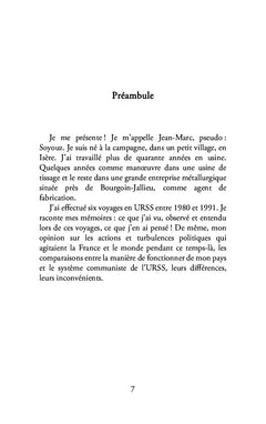 Un prolo chez les Soviets