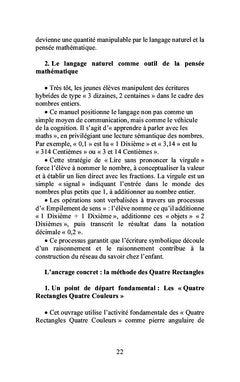 La méthode des Quatre Rectangles
