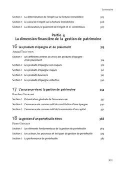 Gestion de patrimoine - 2026-2027