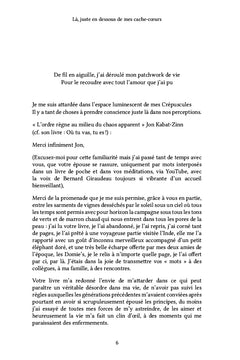 Là, juste en dessous de mes cache-coeurs