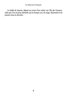 Le Noyé des Tamaris