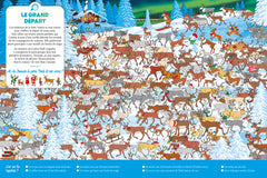 Où sont cachés le père Noël et ses amis ?