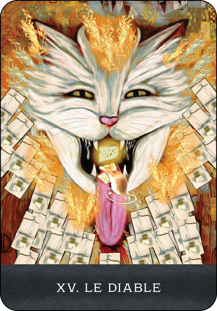 Coffret Le Tarot des chats mystérieux