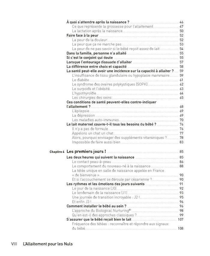 L'allaitement pour les nuls, grand format