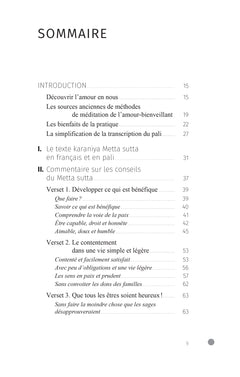Vivre la bienveillance et l'amour - Méditations et paroles du Bouddha