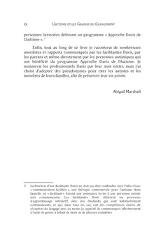 L'autisme et les graines du changement