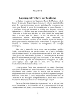 L'autisme et les graines du changement