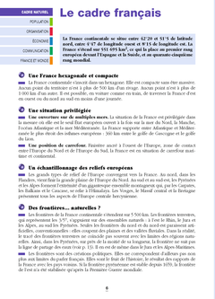 La géographie de la France - (Repères pratiques N° 5) - 2022