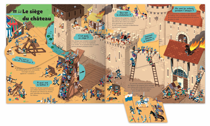 Le kididoc au temps des châteaux forts