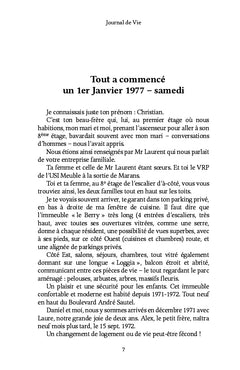 Journal de Vie