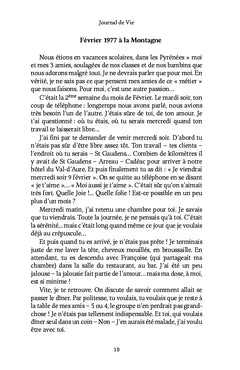 Journal de Vie