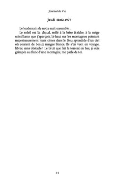 Journal de Vie