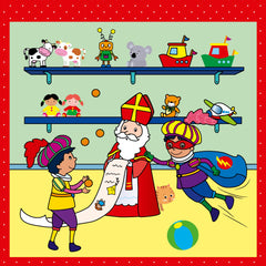 Je colorie avec de l'eau - Saint-Nicolas