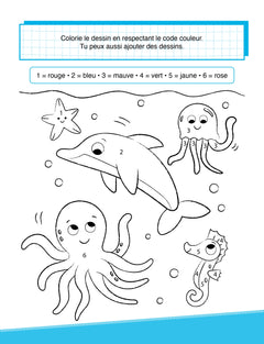 Mon bloc d'exercices - J'apprends à compter 5-6 ans