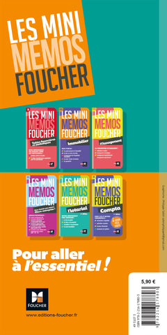 Les mini memos Foucher -  Paie - 9e édition - Révision