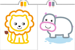 Mon tout premier coloriage - Les animaux