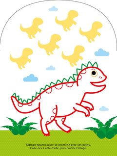 Mes premières gommettes - Dinosaure