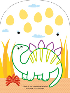 Mes premières gommettes - Dinosaure