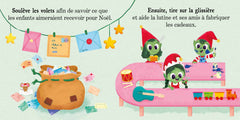 Il y a une lutine de Noël dans ce livre