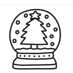Je colorie sans déborder - Noël