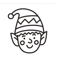 Je colorie sans déborder - Noël