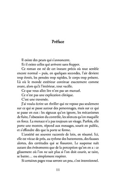 Calme en vitrine