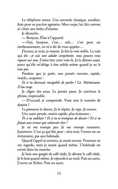 Calme en vitrine