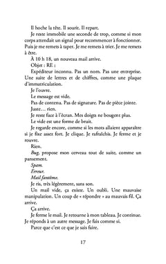Calme en vitrine