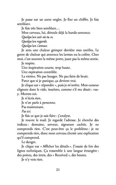 Calme en vitrine