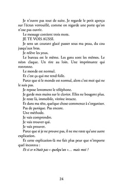 Calme en vitrine
