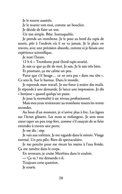 Calme en vitrine