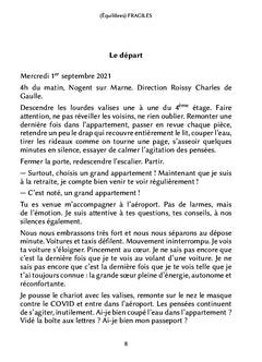 (Équilibres) fragiles