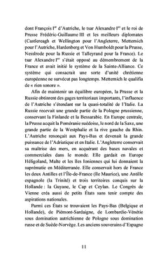 Du congrès de Vienne à Napoléon III et les retombées de la politique française au Proche-Orient