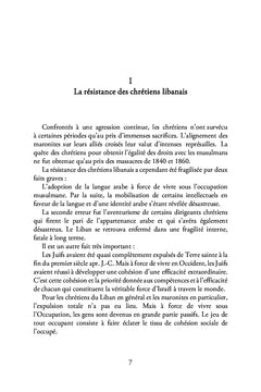 Les chrétiens libanais