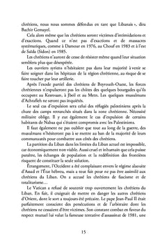 Les chrétiens libanais