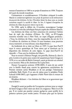 Les chrétiens libanais