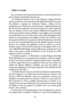 Les chrétiens libanais