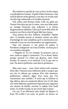Quand les courants nous ramènent