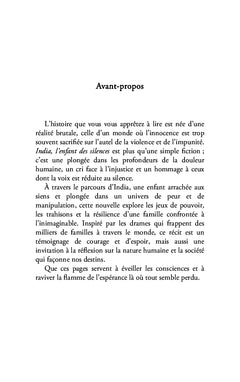 India, l'enfant des silences