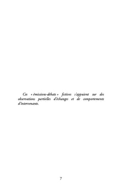 Télé-irréalité - Ils nous parlent, nous les écoutons