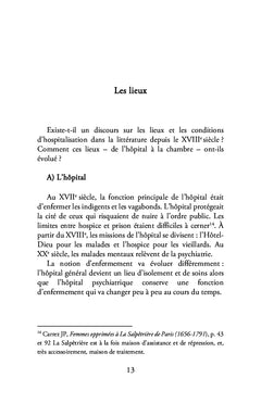 L'hôpital vu par les patients