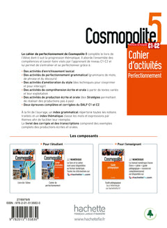 Cosmopolite 5 - Cahier de perfectionnement