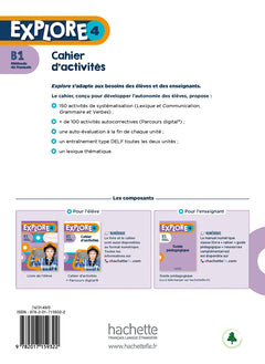 Explore 4 - Cahier d'activités (B1)