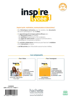 Inspire Lycée - Livre + cahier (A1)
