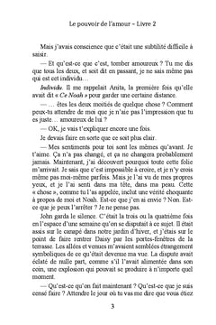 Le pouvoir de l'amour -Livre 2