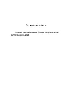 Le Secret caché en toi
