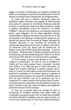 Où est passé l'argent du reggae ?