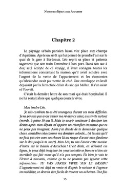 Nouveau départ aux Arousses